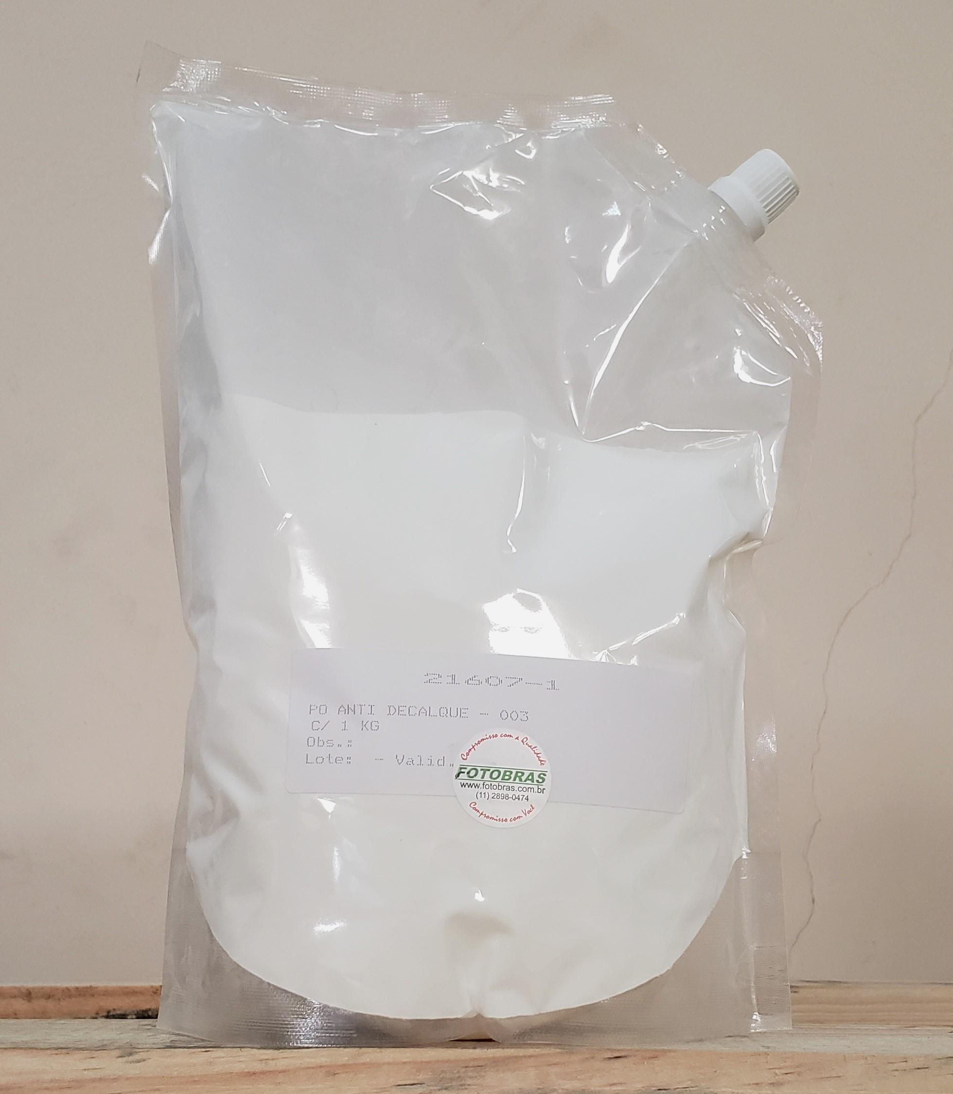 Pó Antidecalque